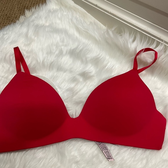 Victoria's Secret Red and Tan Bra Set Intimates - Picture 7 of 11